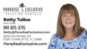 Betty Tullos, Realtor at Paradise Exclusive Real Estate