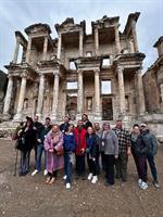 Library of Celsus - Group Trip 3 Continents in 7 Days