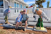 Feathers and Flippers Sculptures