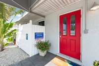 Walking into Mariner's Landing.