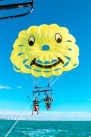 Parasailing over Englewood Beach Florida 