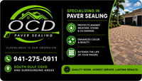 Specializing in Paver Sealing