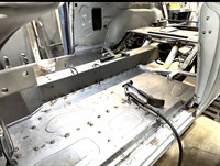 1955 Chevy Nomad Floor Fabrication
