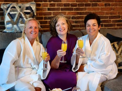 We offer the perfect place to relax and unwind. Consider having a "friends day" at the spa!!