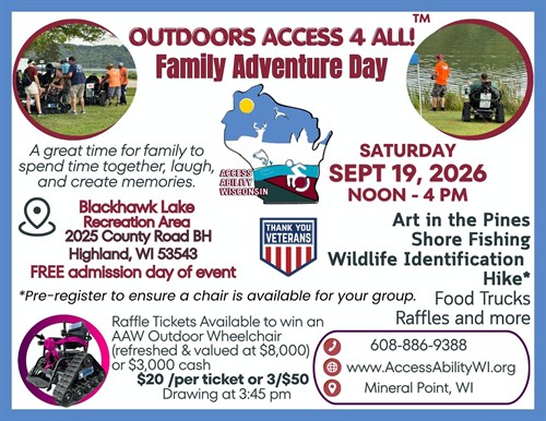 AAW OA4A Family Adventure Day September 19, 2026 