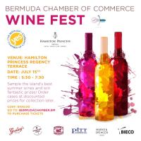 Wine Fest - Bermuda Chamber of Commerce & Hamilton Princess and Beach Club