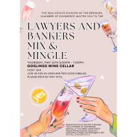 POSTPONED. RED Lawyers and Bankers Mix and Mingle