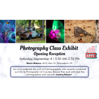 Photography Class Exhibit: Opening Reception