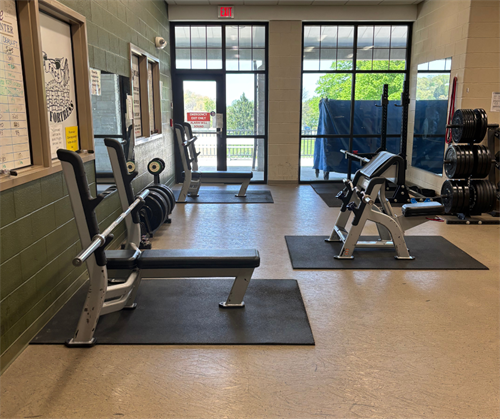 The Fortress free weight room has all your free weight training needs