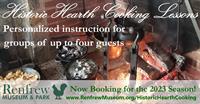 Historic Hearth Cooking Lessons