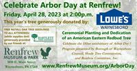 Arbor Day Celebration at Renfrew