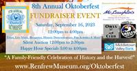 8th Annual Oktoberfest Fundraiser at Renfrew
