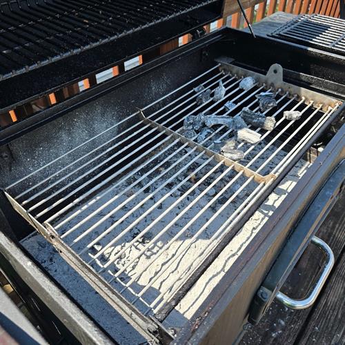 Grill Upgrade w/ redesigned fire pan