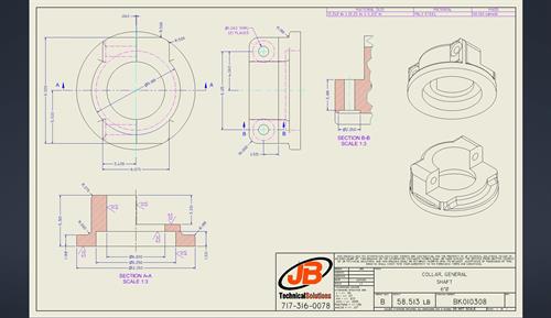 Reverse engineering existing part (drawing for manufacturing)