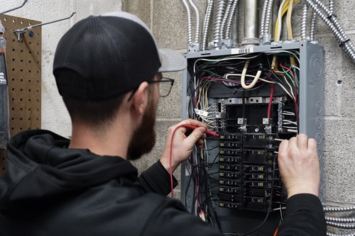 One of our Electricians.