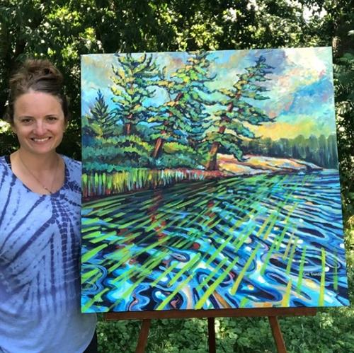 Kari Townsdin - Acrylic Painting