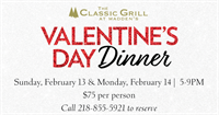 Valentine's Day Dinner | The Classic Grill