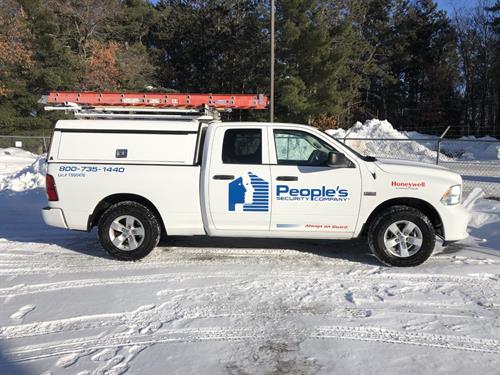 People's Security Company truck