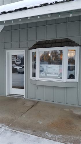 Located in Nisswa Square on Main Street just a few doors down from the coffee shop.