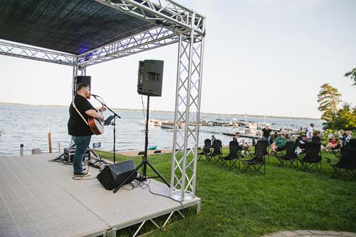 Live Music on the Shores of Gull Lake