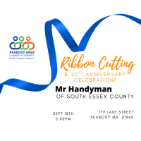Ribbon Cutting & Milestone Celebration: Mr Handyman