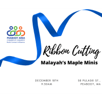 PACC Ribbon Cutting - Malayah’s Maple Minis