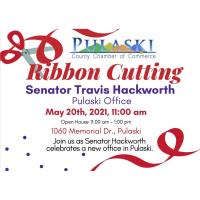 Ribbon Cutting: Senator Travis Hackworth's Pulaski Office