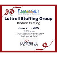 Ribbon Cutting- Luttrell Staffing Group