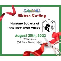Ribbon Cutting - Humane Society of the New River Valley 