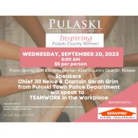 2023 Inspiring Pulaski County Women: September 20th