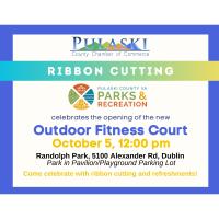 Ribbon Cutting: Pulaski County Parks and Rec Outdoor Fitness Courts
