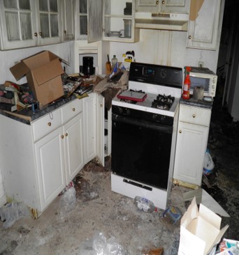 Kitchen Fire & Water Damage