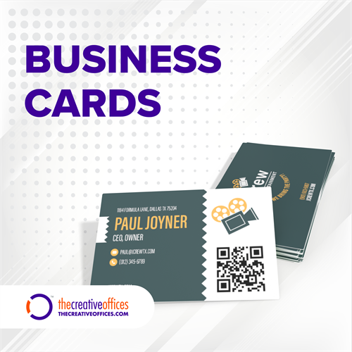 Large Format Business Card Layout 