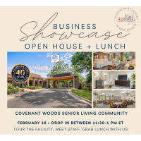 Covenant Woods Business Showcase Open House + Lunch