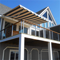Vinyl & Shade Retractable Awning 