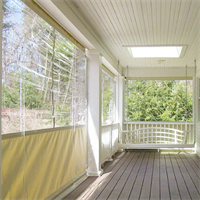 Vinyl & Shade Porch Enclosure