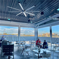 Vinyl & Shade Restaurant Clear Panels