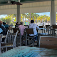 Vinyl & Shade Restaurant Clear Panel Enclosures