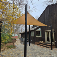 Vinyl & Shade Completed Shade Sail System