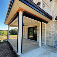 Vinyl & Shade Clear Panels in the Up Position