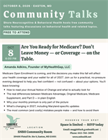 Free Community Talk Takes the Guesswork out of Medicare Open Enrollment