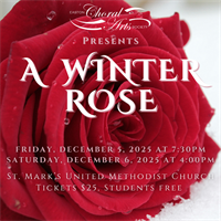 Upcoming December 2025 Concert. Come sing with us!