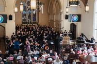 "Creation" with Orchestra, including 3 percussionists with more than 5 instruments each