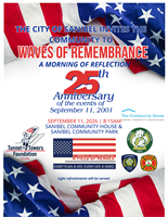 Waves of Remembrance: 25th Anniversary of September 11th.