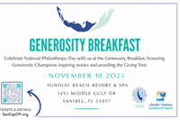 Generosity Breakfast: Celebrating Island Philanthropy