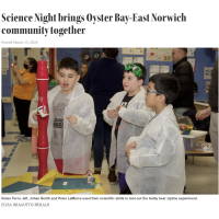 Science Night Brings Oyster Bay - East Norwich Community Together