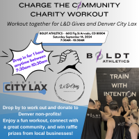 Charge the Community Charity Event at Boldt Athletics