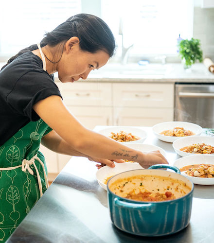 Natural Food Chef Plating