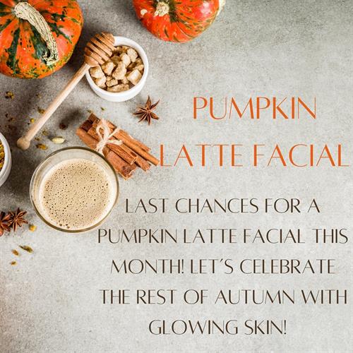 Fall is in the air and our famous Eminence Pumpkin Latte Facial is back!!???? Come show your skin some love with a dreamy purée of fresh pumpkin, rich in beta-carotene, infused with pumpkin seed oil masque. We follow the masque with our Yam & Pumpkin Enzyme Peel. The natural enzyme content increases collagen production helping to create firm and radiant complexion! 