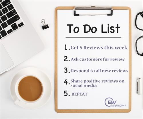 Review Marketing Weekly Checklist